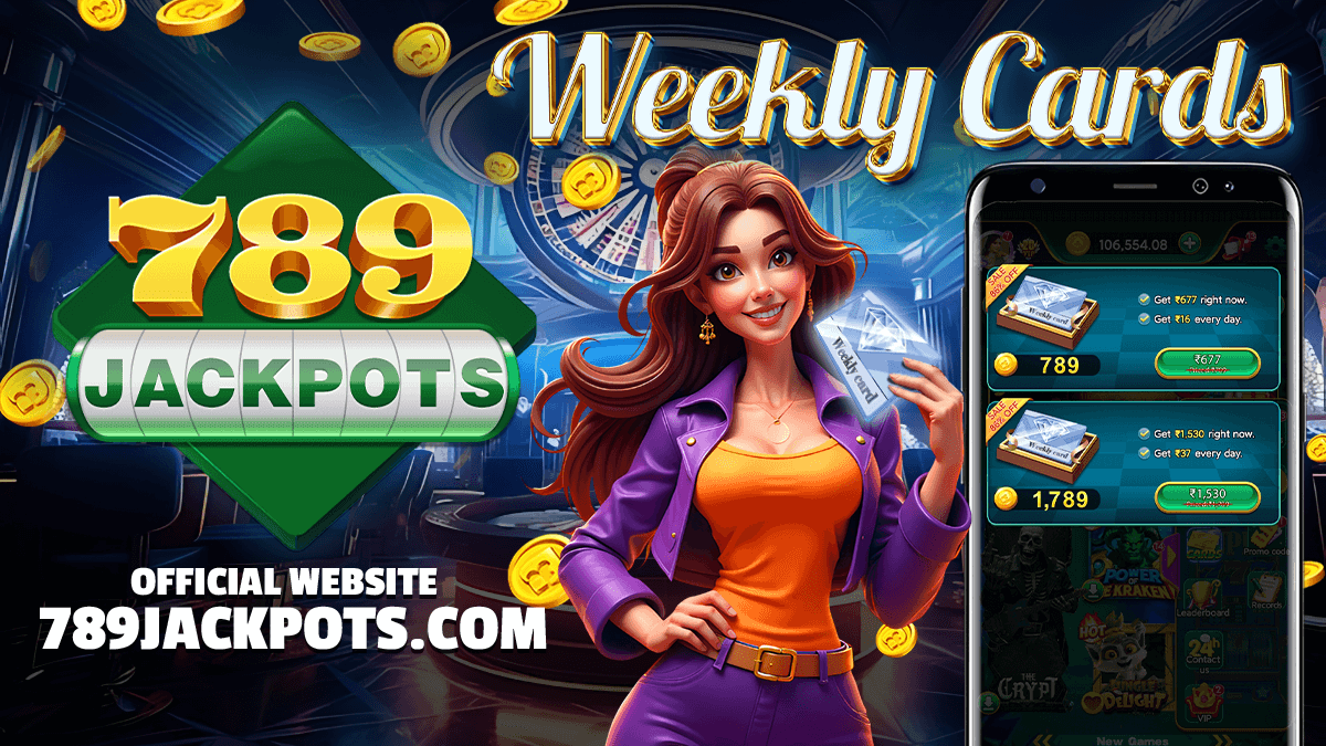 💎789JACKPOTS Weekly Card – one top-up, daily rewards all week long!💎